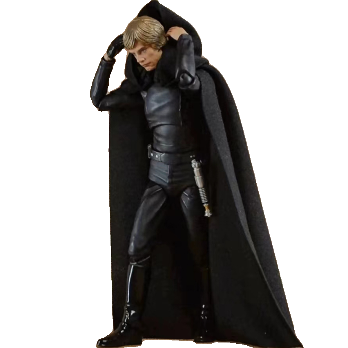 1/12 Soldier DIY Accessories SHF Skywalker Luke Easiest for Match Hooded Cape 6-Inch Doll Wizard Neutral Cloak