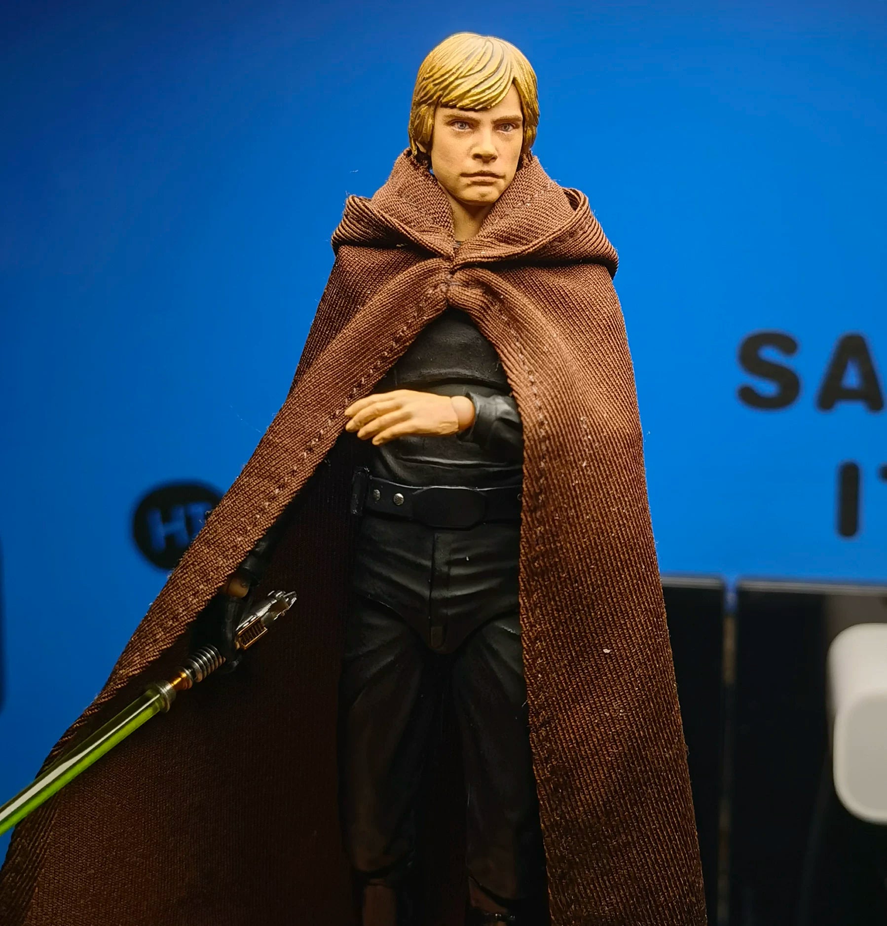 1/12 Small 6-Inch SHF Large Hat Star Wars Series Cloak Cloak Luke Same Style Non-Real Person Length about 12cm