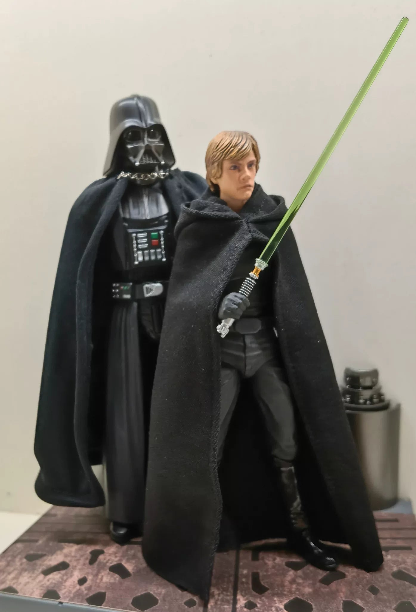 1/12 Small 6-Inch SHF Large Hat Star Wars Series Cloak Cloak Luke Same Style Non-Real Person Length about 12cm