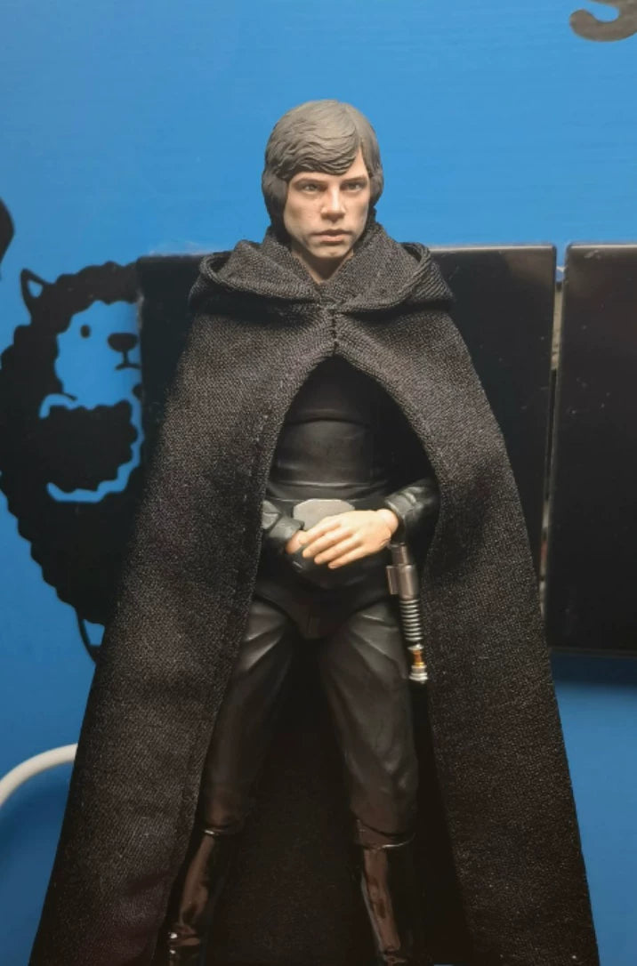 1/12 Small 6-Inch SHF Large Hat Star Wars Series Cloak Cloak Luke Same Style Non-Real Person Length about 12cm