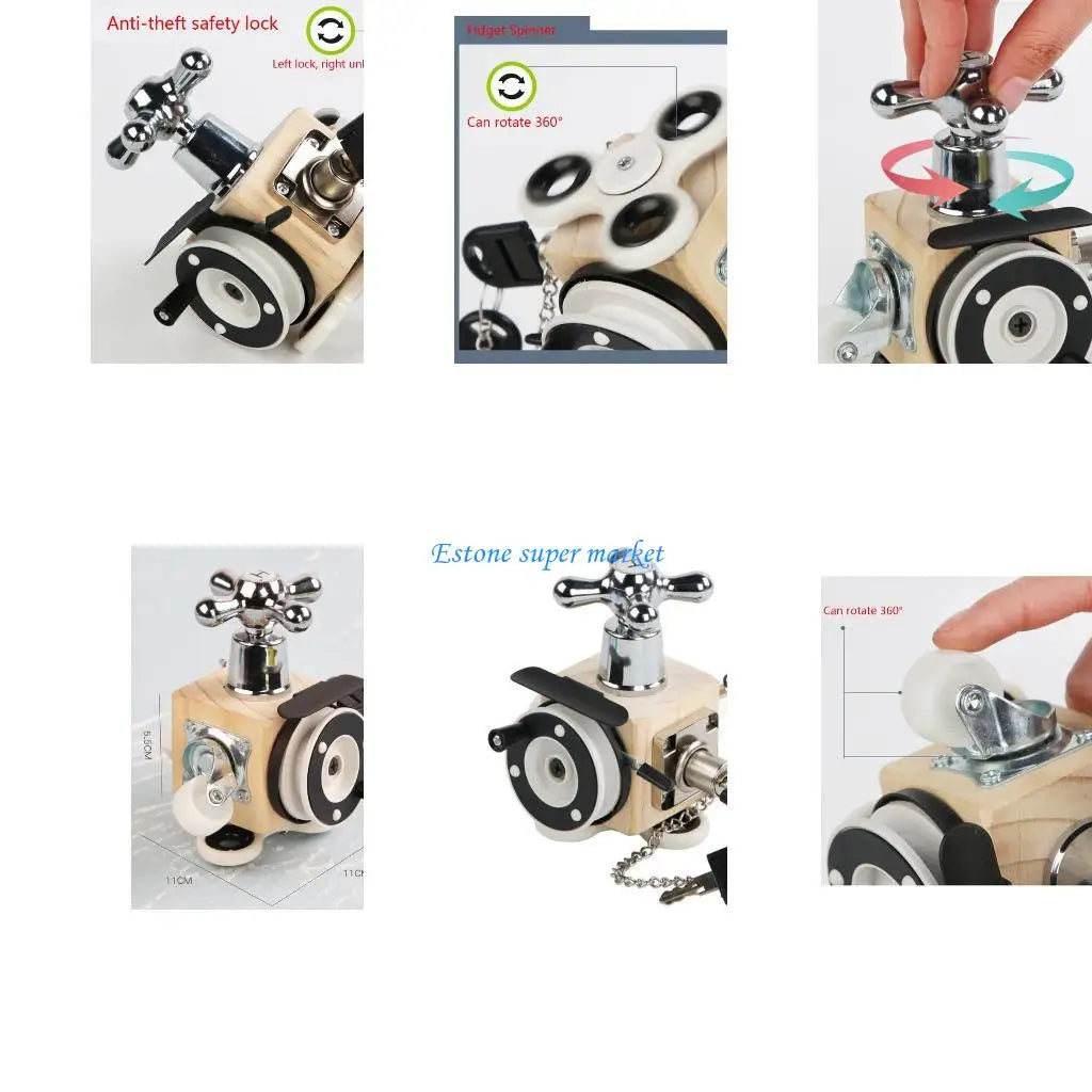 090B Children Early Educational Appliance Novelty Kids Busy Blocks Game Novelty Children's Funny Improve Intelligence