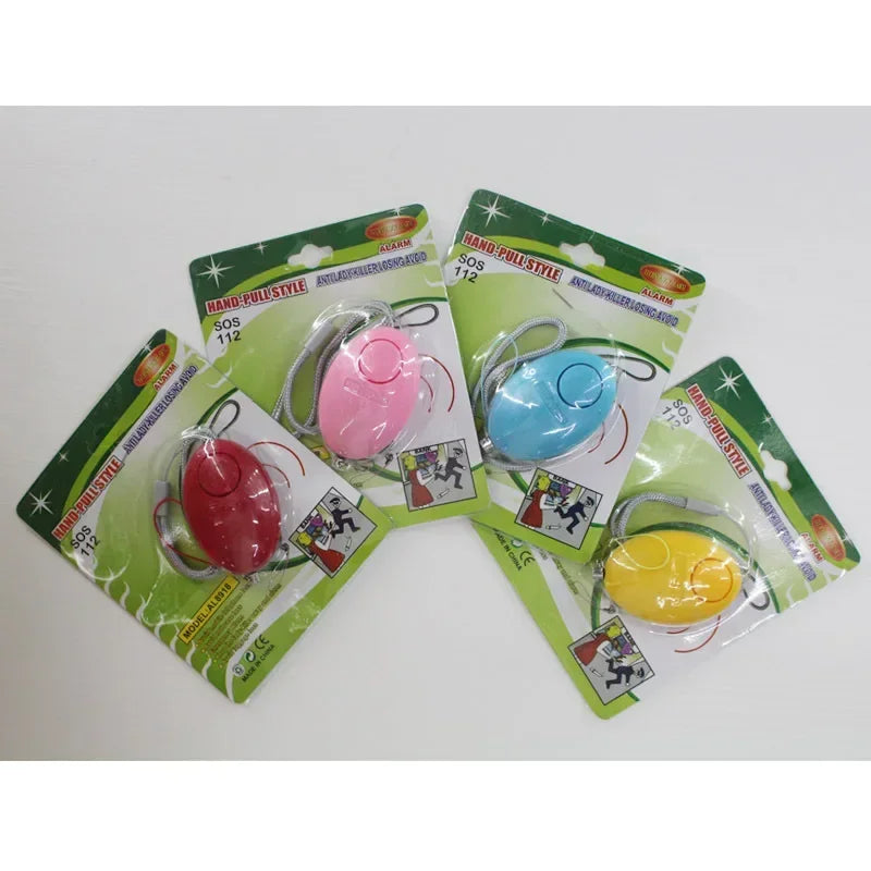 120dB Self Defense Alarm Anti-wolf Girl Women Security Protect Alert Personal Safety Scream Loud Keychain Emergency Alarm